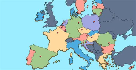 Länder der Europäischen Union interaktive Wissenspiele Politik für