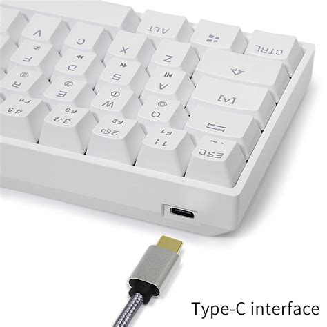 Buy Epomaker Skyloong Sk Gk Keys Hot Swappable Mechanical Keyboard With Rgb Backlit Abs