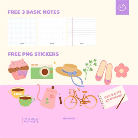 Meowpad V.2 | Digital memopad set - Meawsom 茶トラ's Ko-fi Shop