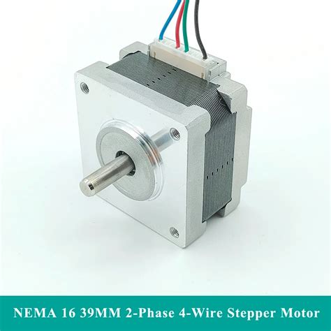 Motor Paso A Paso Nema De Mm V V De Cc Fases Cables