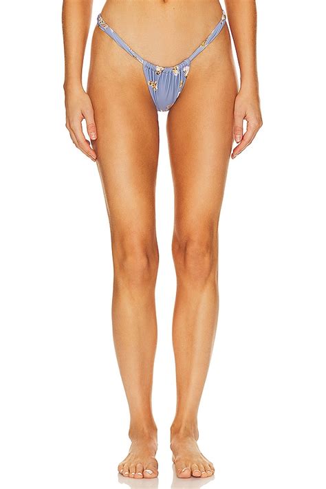 Montce Swim Sandra Bikini Bottom In Shell Revolve