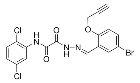 2 2E 2 5 BROMO 2 2 PROPYNYLOXY BENZYLIDENE HYDRAZINO N 2 3