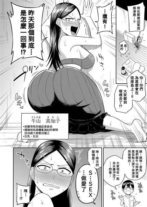 Mujintou De SEX Ni Kyoumishinshin Na Dosukebe Inkya Joshi Tachi To Harem Life Chuuhen Page 6