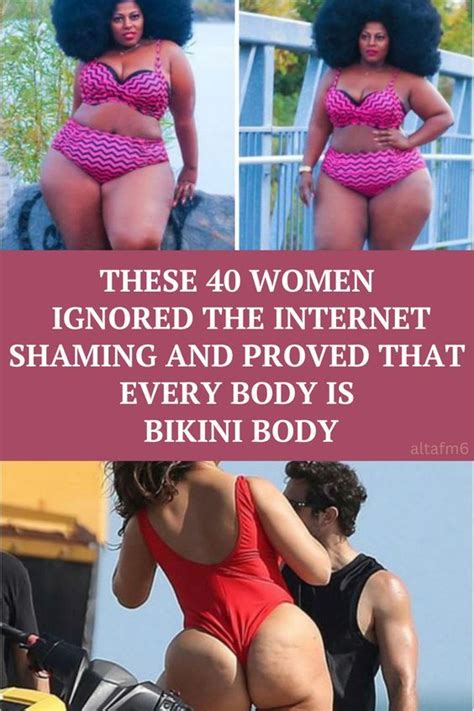 These Women Ignored The Internet Shaming And Proved That Every Body Is Bikini Body Artofit