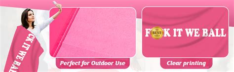 Amazon 3x5 Feet FUCK IT WE BALL Flag Pink Cute Flags For Teen Girls Room College Dorm
