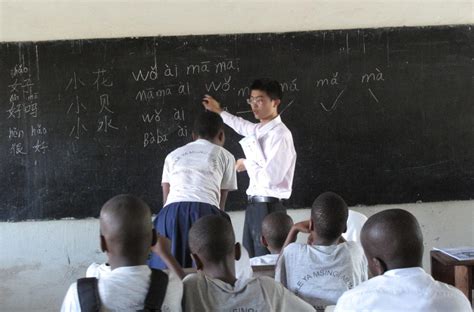“It started as hype": Chinese spreads fast in Africa as language of ...