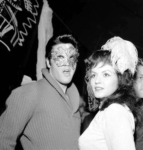 Elvis Presley And Joan Bradshaw On By Michael Ochs Archives