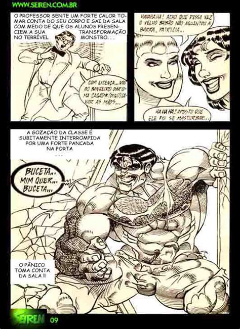 As aventuras sexuais do incrível Hulk Contos de Sexo Heróis XXX