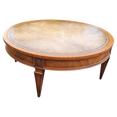 Mid-Century Modern Tri-Symmetric Organic Coffee Table in Mahogany with