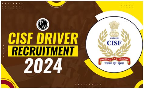 CISF Driver Recruitment 2024 Eligibility Apply Online Link