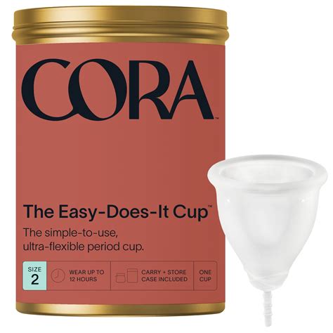 cora easy does it cup