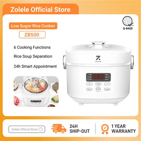 Zolele Zb Low Sugar Rice Cooker Smart Hot Pot Rice Cooker L Multi Rice Cooker Electric