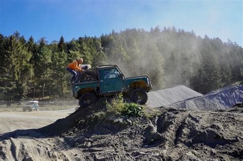 Freie Offroad Fahren In Der Kiesgrube Reichenau