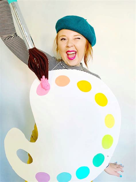 diy paintbrush costume 7