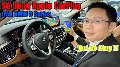 Apple Carplay Kh Ng D Y Tr N Xe Bmw I Live Cockpit Professional V