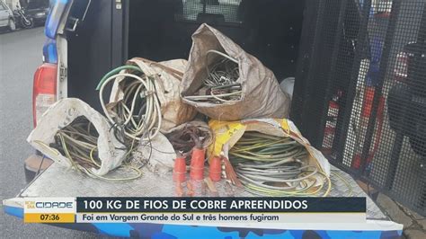 Gcm De Vargem Grande Do Sul Recupera Kg De Fios De Cobre Ap S Furto