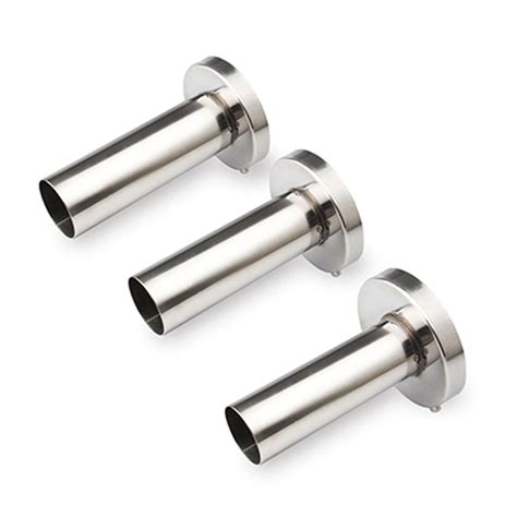 Universal Round Stainless Removable Catback Exhaust System Muffler Tip
