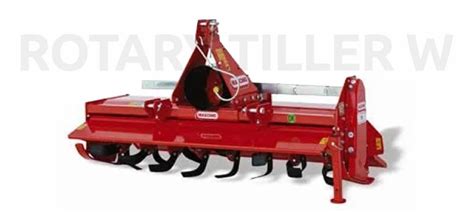 Mild Steel 48 Maschio Gaspardo Wind Rotary Tiller Total Width 6 Feet