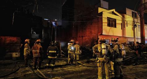 Callao Hombre De A Os Muri Calcinado En Incendio De Dos Inmuebles