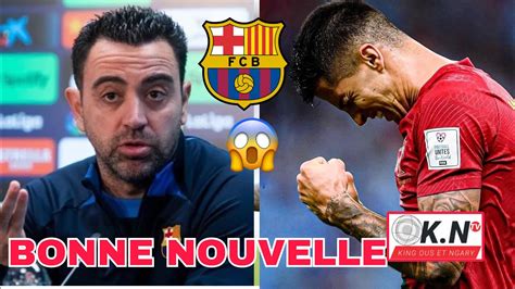 XAVI a déjà le renfort qu il souhaité dans son club Man City va