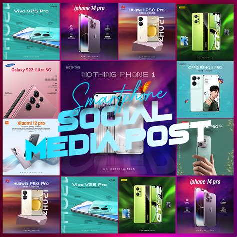 iphone  pro social media poster  behance behance