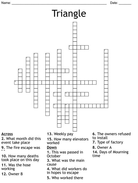 Triangle Crossword Wordmint