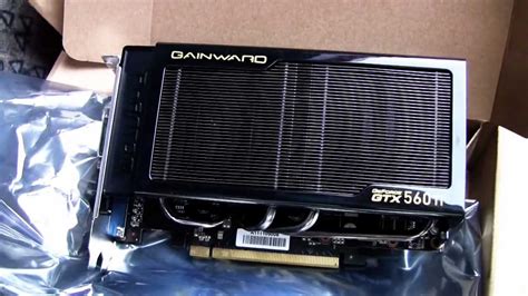 Geforce Gtx 560 Ti Phantom Gainward 2048mb Gddr5 Unboxing Youtube