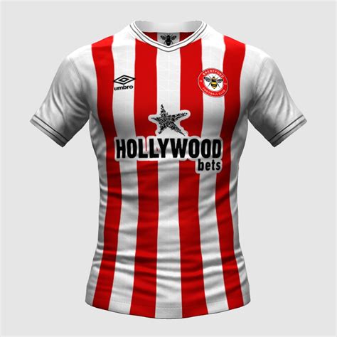 Brentford Home Shirt Redesign Fifa Kit Creator Showcase