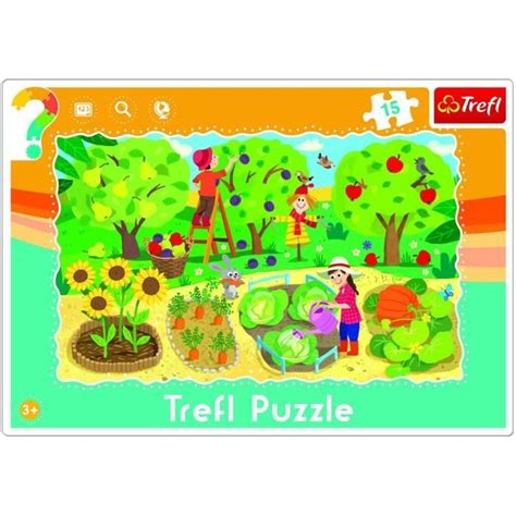 Puzzle 15 pièces Puzzle Cadre Potager Cdiscount Jeux Jouets