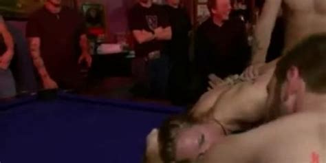 Bound Busty Babe Anal Fucked In Crowded Bar Tnaflix