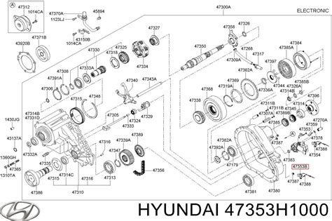 47353H1000 Hyundai/Kia сравнить цены на Автопро