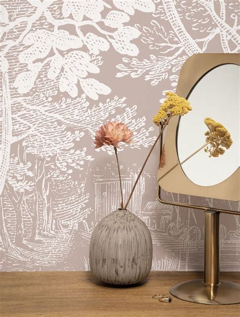 KEK Amsterdam Papier peint paysages gravés nude WP 765 300x280cm LIVING AND CO