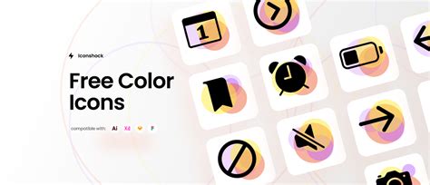 Free Color Icons | Figma