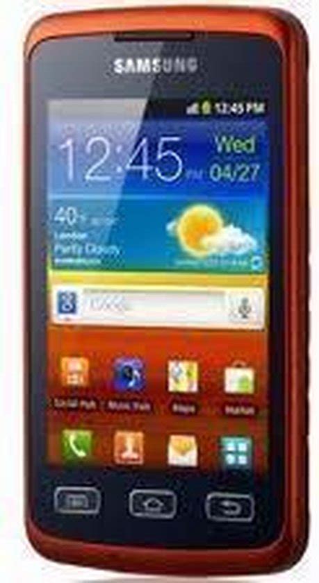 Samsung Galaxy Xcover Gt S Zwart Oranje Bol