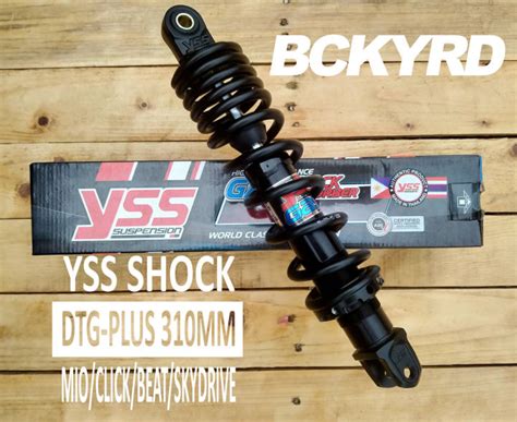 YSS SHOCK 310MM DTG Plus For Mio 1 Sporty Honda Beat Click Suzuki