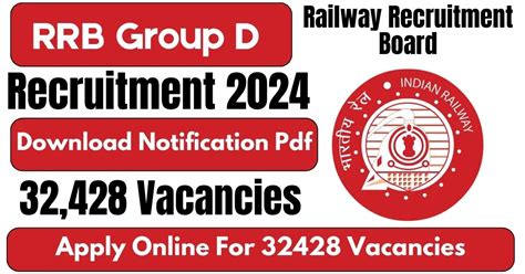 RRB Group D Recruitment 2025 Notification Out Apply Online For 32428