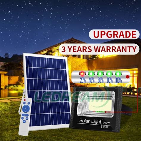 Solar Panel Adhesive JD Solar Flood Light 120W Outdoor LED Solar Lamp