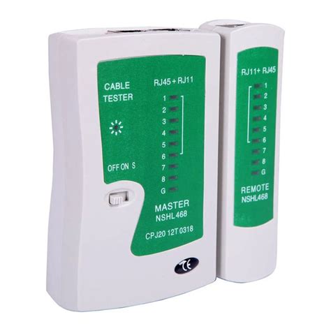 Кабельный тестер для тестирования кабеля RJ45+RJ11. - купить с ...
