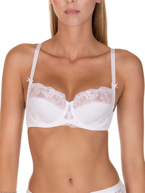 Soutien gorge armaturé blanc Caroline Lisca Réservoir Mode Lingerie Femme et Homme