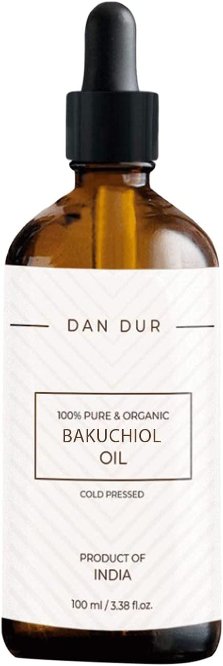 Dan Dur Bakuchiol Oil For Skin Care Anti Aging Anti Wrinkles 100 Pure And