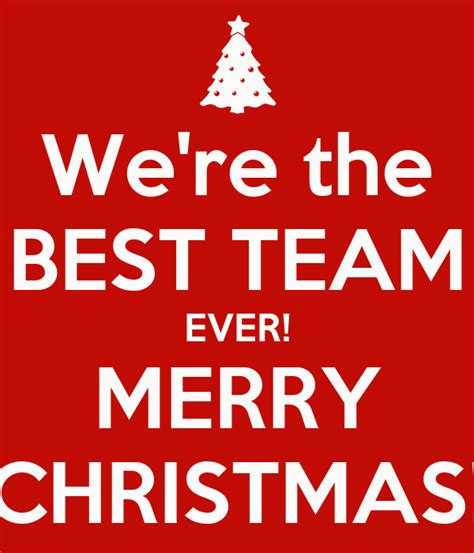 Were The Best Team Ever Merry Christmas Poster Joana Mendes Keep