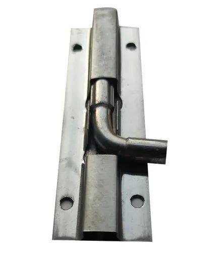 Finish Type Chrome Stainless Steel Door Tower Bolt Rod Thickness