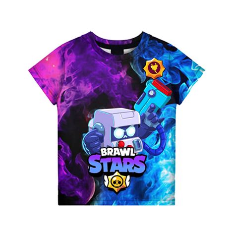 Bit Default Brawl Stars Summer T Shirt Tees Brawl Stars Store