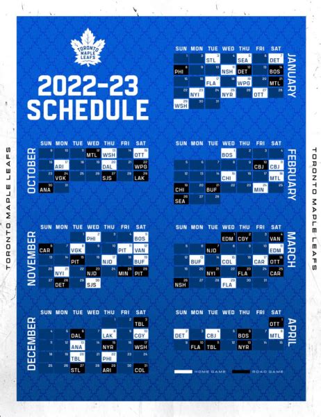 Toronto Maple Leafs Just Announced Their 2022 23 Regular Season