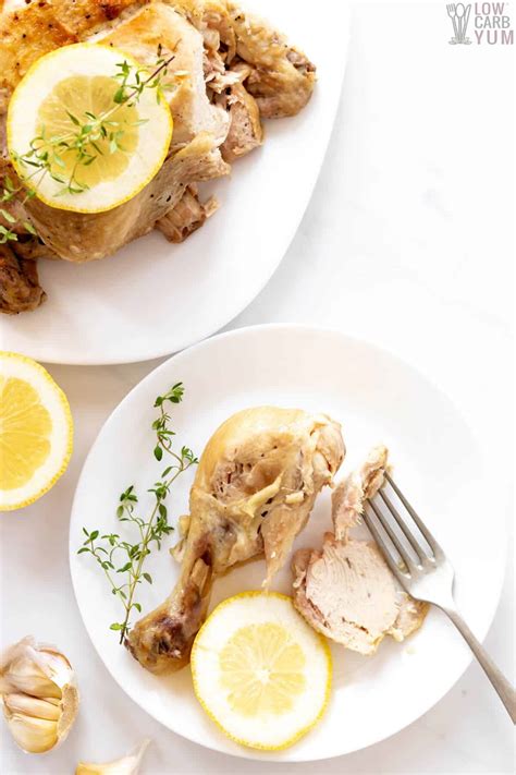 Pressure Cooker Whole Chicken In The Instant Pot Low Carb Yum