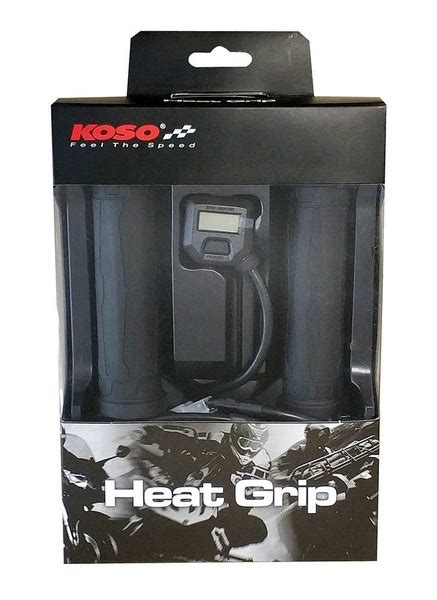 Подогрев ручек и курка квадроцикла Koso с ЖК дисплеем AM10712H, Грипсы ...