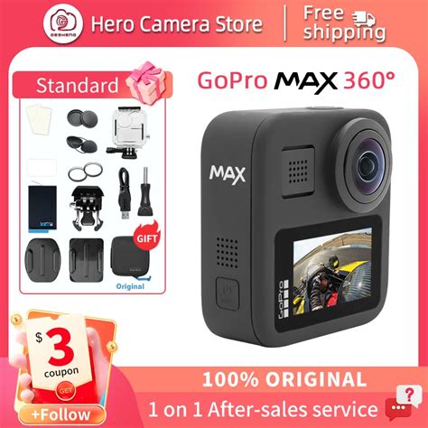 GoPro-MAX-360-panoramic-motion-camera-Go-Pro-MAX-360-original-camera ...