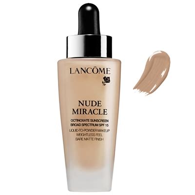 Lancome Nude Miracle Weightless Foundation SPF Buff N Oz Ml