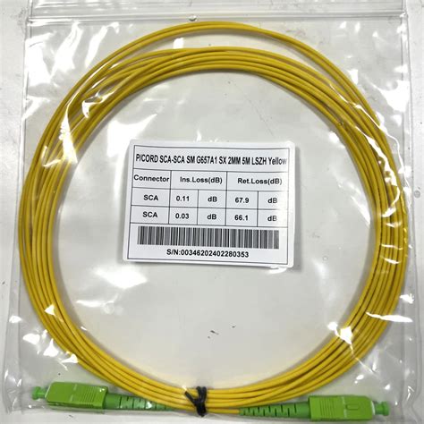 Cable De Conexi N De Fibra Ptica Puente De Fibra Con Conector Sc Apc