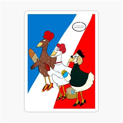 Three French Hens 2022 Sticker For Sale By Peachyartmage Redbubble